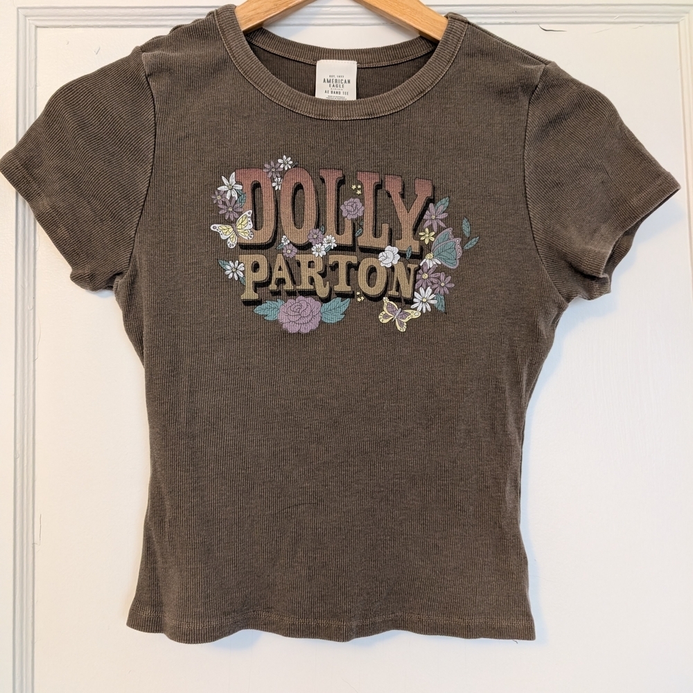 American Eagle Dolly Parton Band Tee